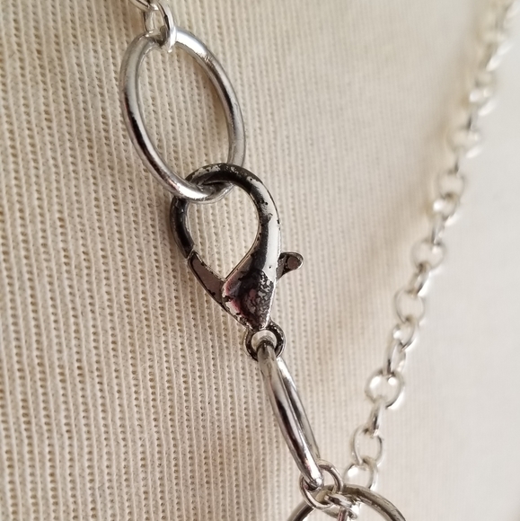 Crystal Encrusted Statement Necklace/Broach - Picture 11 of 17